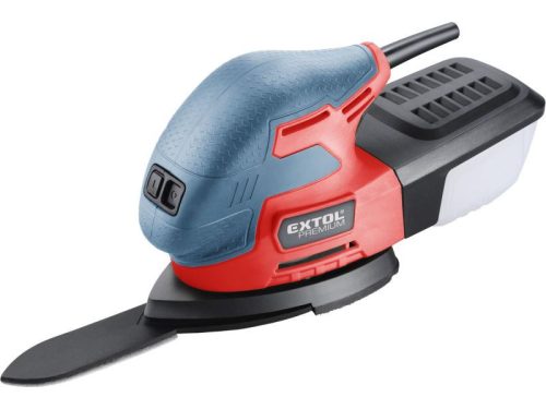 Extol Prémium Vibrációs delta csiszológép, 220V, 85x148mm, 13000/perc