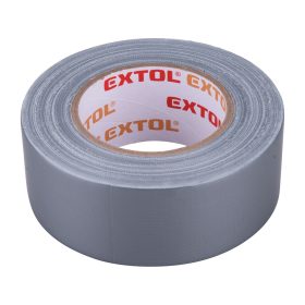   Extol prémium ragasztószalag textiles, szürke, 50mm×50m (hobby szalag / duckt tape)