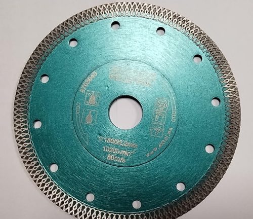 Extol industrial gyémántvágó, ipari korong, TURBO, extra vékony vágás: 1,8mm vastagság; 150×22,2mm, száraz és vizes vágásra