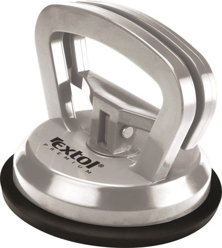 Extol prémium üvegemelő (vákuumos üvegfogó tappancs), egyfejes, max. 50kg teherbírás, átmérő: 118mm, ALU ötvözet