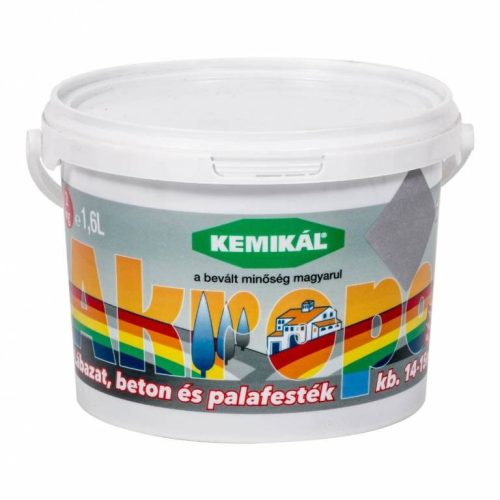 Akropol lábazatfesték Antracit 2kg/1,6L