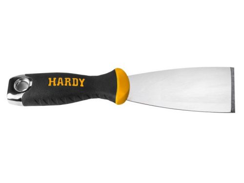 Kaparó spakli 2k.nyél fém Hardyflex, rozsdamentes merev 50mm-es pengével. Profi 