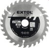 Extol Craft körfűrészlap, keményfémlapkás, 350×30mm(lyuk átm), T60; 3,5 mm lapkaszélesség, max. 4.300 ford/perc