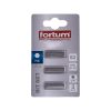 Fortum behajtóhegy HEX, 3 db, S2 acél; H 6×25mm, bliszteren