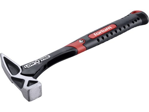 Extol Fortum kalapács kovácsolt, LOW-VIBE vibráció csökkentő nyél, 870 g, két komponensű gumírozott/műanyag markolat