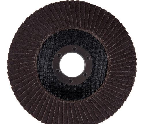 Extol Prémium lamellás csiszoló acél, Alu, műanyag  és fa munkadarabok csiszolására, 125×22mm; P40, kúpos, max.:12.300 ford.