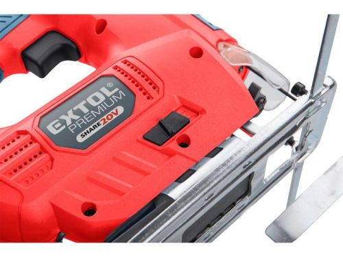 Extol Prémium Akkus dekopírfűrész 20V Li-ion 2000mAh, 1db akku, 1db töltő, Share20V