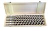 Extol Premium fafúró klt. 6 db, 10-12-14-16-18-20×460mm, csavaros heggyel, hatszög befogás; fa dobozban