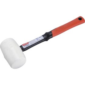   Extol prémium gumikalapács üvegszálas nyéllel, fehér gumi ; 60 mm, 0,48 kg