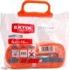 Extol prémium vontató heveder, max.2800kg; 4m×50mm, 2 db kovácsolt kampóval
