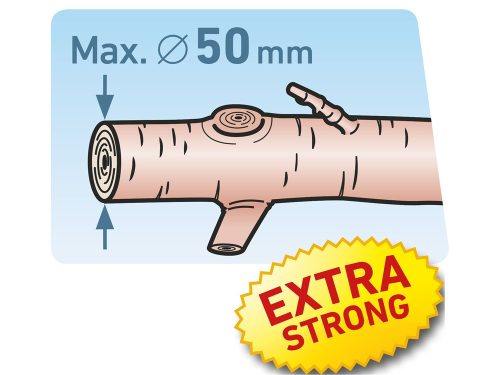 Extol prémium ágvágó olló; 930mm, rávágó, áttételes, tapadásmentes él, max.50mm vágás, SK5 acél penge, trapéz nyél, gumírozott foganty