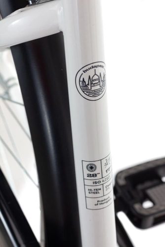 Csepel Budapest A 28/17 GR kerékpár, fehér