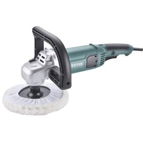   Extol industrial sarok-polírozógép 180 mm 1400W, 1300-3900 ford/perc, papír doboz