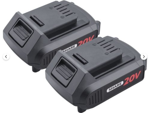 Extol Prémium akkus ütvefúró- és csavarozó, Share20V, 20V, Li-ion, 50Nm, 2db akku, 1db töltő, 2000 mAh, 50Nm 