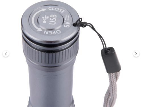 Extol Light LED lámpa, XPE LED; 280 Lm, ALU ház, beépített Li-ion akku 2000 mAh