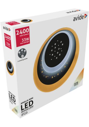 Avide Fali Design Oyster Amalia mini 3 kapcsolási mód 33W