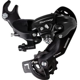   Váltó hátsó füles TY300 shimano 6/7 sebebességes, fekete