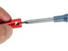 Extol prémium ácsceruza; tölthető, átm:2,8 mm, HB, kupak klipsszel, 6 db 120 mm pótheggyel, hegyezővel
