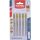 Extol prémium dekopírlap, 5db, Bosch befogás, HCS; 75×8×1,5mm, 2,5mm fogtáv, köszörült fogak, puhafához, farostlemezekhez (3-30mm)