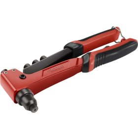   Extol prémium popszegecshúzó fogó, egykezes, ALU, réz, acél, INOX szegecsekhez; 2,4-3,2-4,0-4,8 mm, 250mm, CrVMo pofák