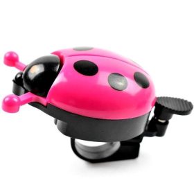   Pink katicás gyerek kerékpár csengő (nyitható szárnyakkal)