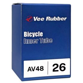  VeeRubber 26x1.75-2.125 (47/54-559) kerékpár belső gumi (AV48 autószelep)