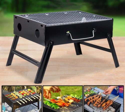 Mini faszenes grillsütő 35x22x19,5