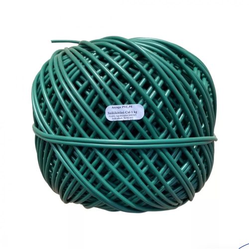 Szőlőkötöző pvc 1kg/tekercs zöld 