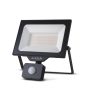 Avide LED Opál Reflektor Slim SMD 20W NW 4000K Mozgás érzékelős, PIR, Gyorscsatlakozós bekötés