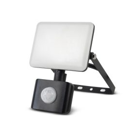   Avide LED Reflektor Slim SMD Keret nélküli 10W NW 4000K Mozgásérzékelős PIR