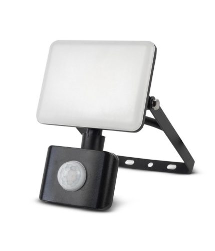 Avide LED Reflektor Slim SMD Keret nélküli 10W NW 4000K Mozgásérzékelős PIR