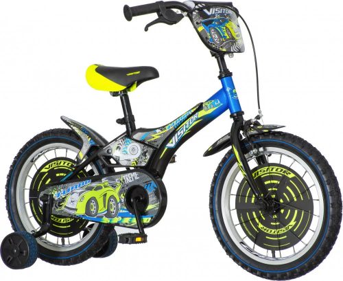 Visitor Turbo Extrem kerékpár, fiú, 12" V-Brake fék, levehető segédkerék