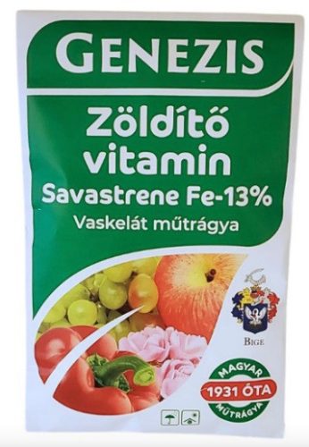 GENEZIS Zöldítő vitamin Savastrene Fe-Mg 100gr 6% vas
