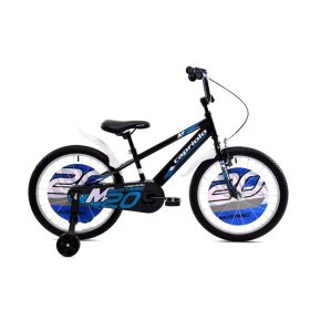   Kerékpár CAPRIOLO MUSTANG 20" KÉK FEKETE 925131-20, leszerelhető segédkerékkel