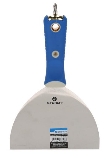 Storch Gipszkarton spatulya 150mm Expertgrip 2K markolat rozsdamentes + PH2 bit