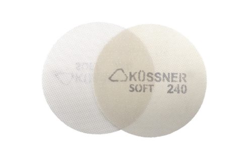 Csiszolórács korong Soft, 225mm átmérő, P 240, Küssner, 3db-os csomag
