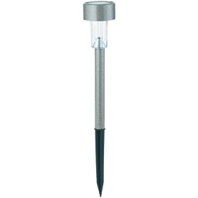   Entac Kerti Szolár Lámpa 360mm Rozsdamentes acél Szürke 1 LED