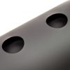 Füstcső hődob fekete 120mm
