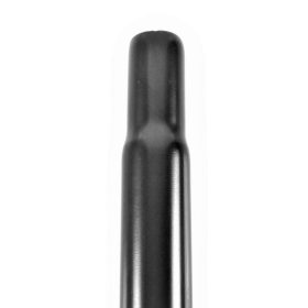 Nyeregcső acél 25,4x300mm fekete