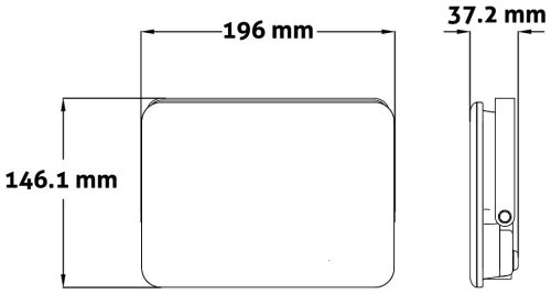 Avide LED Reflektor Slim SMD Keret nélküli 50W NW 4000K