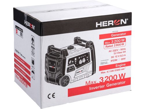 Heron, benzinmotoros,agregátor,generátor, áramfejlesztő 3kVA