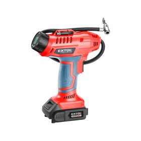   Extol Premium akkus légkompresszor szett (20V, akkuval és töltővel)