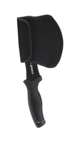 Extol prémium vadász- és túrabalta, 2CR13 rozsdamentes acél penge, műanyag nyél, nylon tok, 270mm