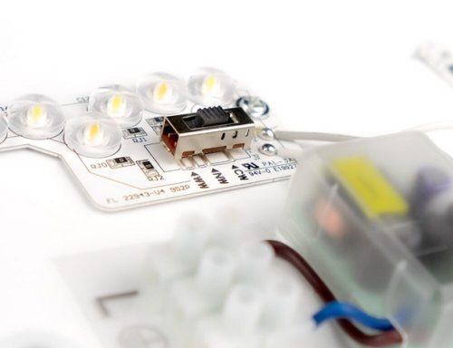 Modee Mennyezeti LED Lámpa (switch) 18W 3CCT D310x55mm SW1 (1900 lumen) ERP