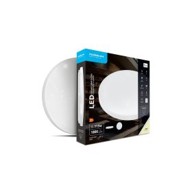   Modee Mennyezeti LED Lámpa 18W 4000K D260x55mm S-C105 Csillagos (1800 lumen) ERP