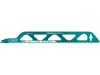 Extol industrial szablyafűrészlap 1db, Bosch befogás, HM/TCT fogak, 455 mm, 2TPI, gázbetonhoz, egyenes, durva vágás