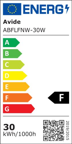 Avide LED Reflektor Slim SMD Keret nélküli 30W NW 4000K