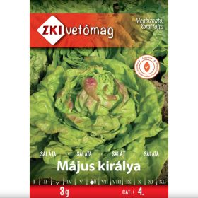 ZKI vetőmag 4. kategória Május királya saláta
