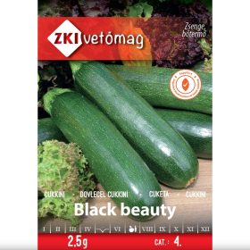 ZKI vetőmag 4.katekória, Black beauty cukkini, 2,5g