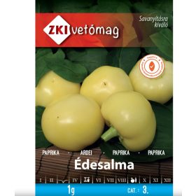 ZKI vetőmag 3. kategória, Édesalma paprika